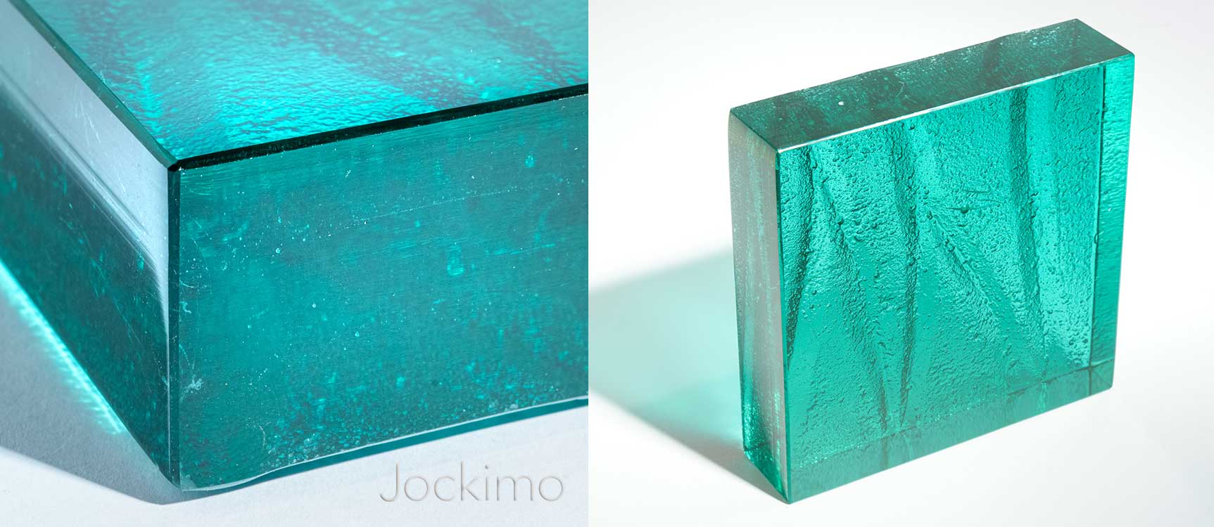 TRUE colors architectural glass aqua